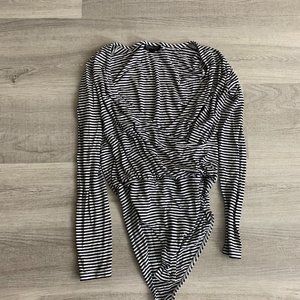 Topshop striped body suit - Size 8